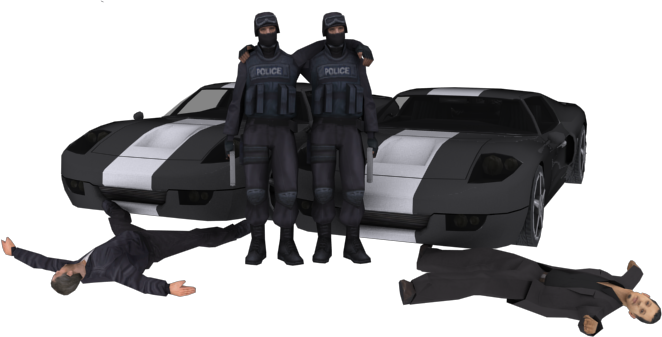 A Polícia entrou na guerra